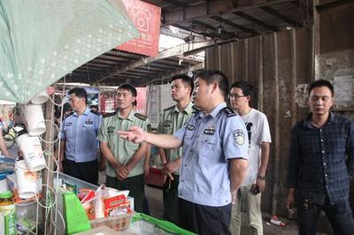 衢州支隊強力推進農貿城重大火災隱患整改工作