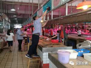 創文在行動 倫教推動農貿市場完善管理和食品安全工作