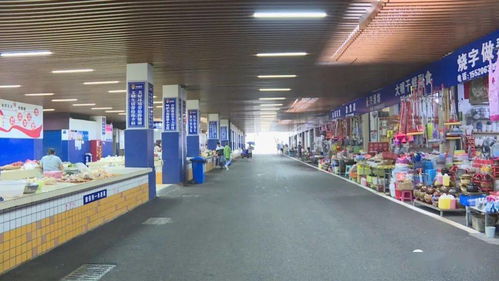 美了美了美了 翠柏商貿城農貿市場大變身