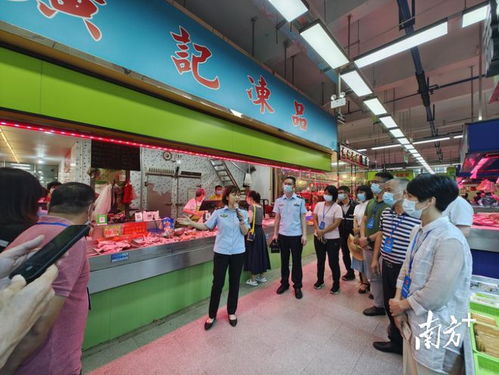 食品 掃碼 即可溯源,順德倫教農貿市場升級改造獲人大代表點贊