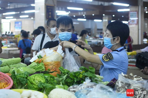 違規使用不可降解塑料制品，海口白龍農貿市場及4家攤位被立案調查